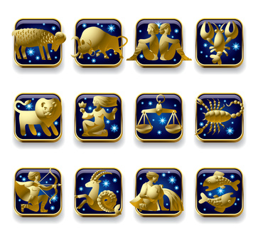Os 12 signos zodíaco